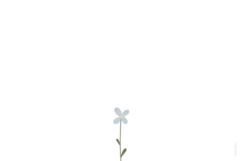 geboortekaartje meisje met veldbloemen liggend