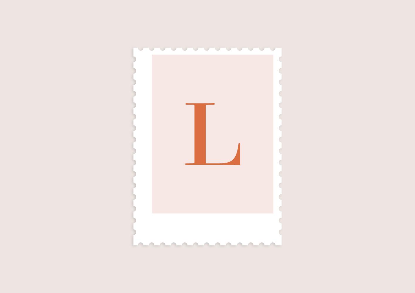 gratis ontwerp persoonlijke postzegel voor kaarten
